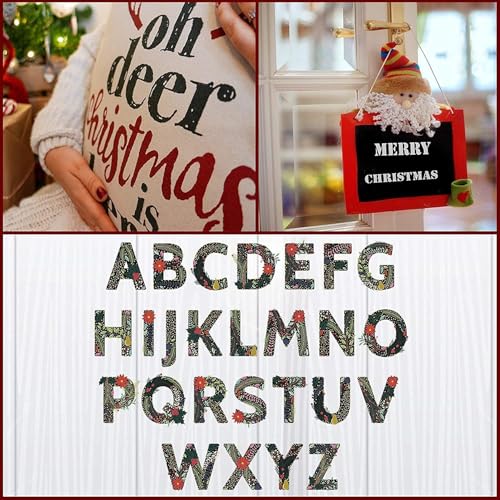 FEBSNOW 36 Pcs 6 Inches Large Alphabet Letter and Number Stencils - size: 6 inches
