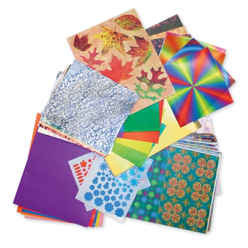 Roylco Paper Remnants Value Pack R15003 – 8 lbs Assorted Mixed Craft Paper, Bulk Collage & Art Supply Kit for Classroom, Kids & Teachers