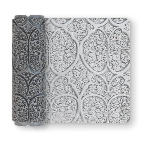 Chapel Rosette Clay Texture Roller 2" for Polymer Clay - color: Chapel Rosette Roller, size: 2 inch