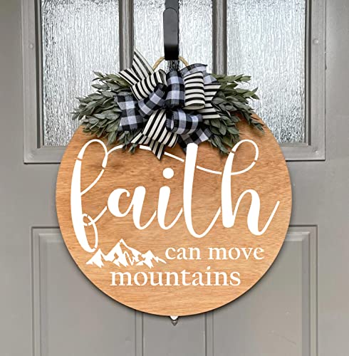 Christian Stencils for Painting on Wood 12" Stencils for Crafts Reusable | Religious Faith Stencil for Wood Sign Canvas Mats Door Hanger - style: Christian