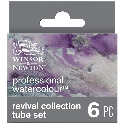 Winsor & Newton Professional Watercolour, Revival, 6x5ml Tubes Set - style: Revival Collection Tube Set
