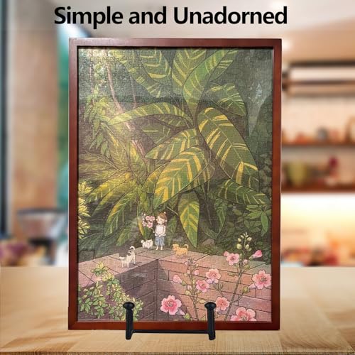 IBosins 5-Pack 14-Inch Plate Holder Display Stands Black Metal Frame Stand | Large Stand for Picture, Book, Photo, Easel, Creation, Collectibles - color: Black, size: 14 Inch