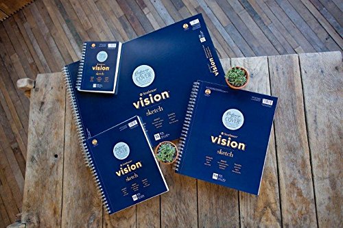 Strathmore (657-68) Vision Sketch Pad, 18" x 24", White, 55 Sheets - size: 18x24, style: Sketch