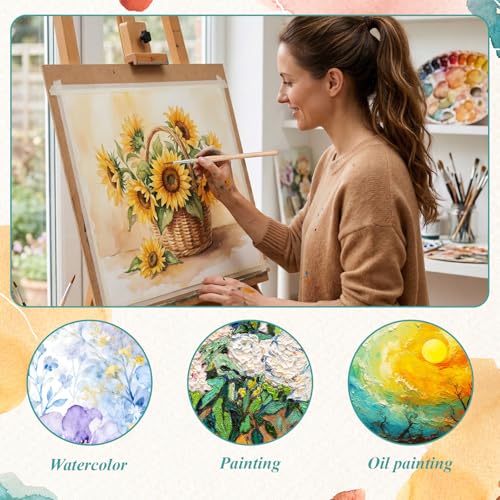 11 Pcs Miniature Detail Paint Brush Set | Ergonomic Triangular Handle Fine Tip Brushes for Acrylic, Watercolor, Oil, Rock Painting, Model Figures