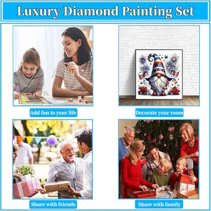 Arttoplus Independence Day Diamond Art Kits for Adults Beginner 14x14 inch - color: G9513