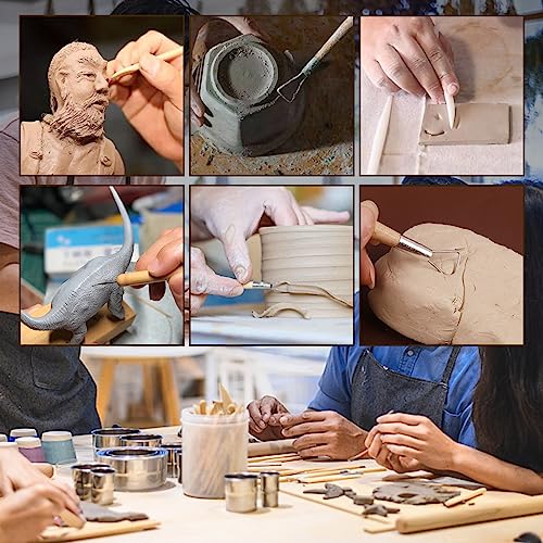 Clay Tools Kit, Pottery Tools, Polymer Clay Tools, Clay Sculpting Tools