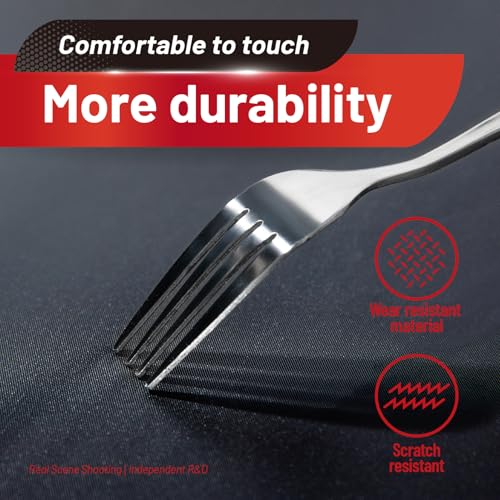 Plastic Tablecloth Roll, 410 Ft x 54 In Plastic Table Cloth Disposable Roll | Black Tablecloth Roll PEVA Waterproof Black Plastic Table Cover Rolls with Cutter for Banquets, Festivals, Parties, Birthdays - color: Black, size: 4920" x 54" (Rectangular)