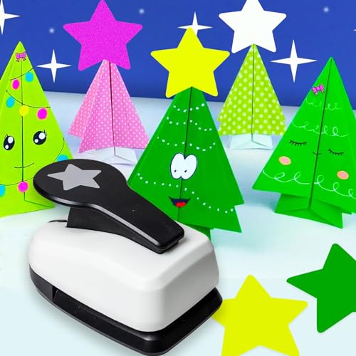 Star Cutter, 2 inch Star Punches for Paper Crafts DIY Decorations - size: 2 inch