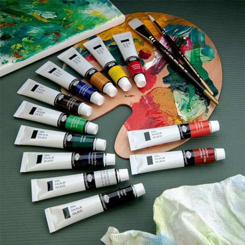 Royal & Langnickel Oil Color Artist Tube Paint, 21ml, 12-Pack - size: 12 Pack