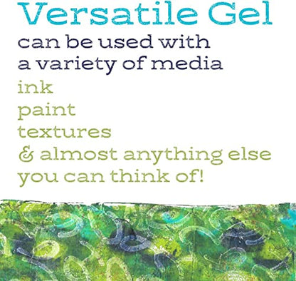 Gel Press Printing Plate Combo - (8" X 10" + 5" x 7") - 10802-10810-2PK | 2-Pack, Top Gelli Printing Plates for Arts & Crafts - size: 8”x10” + 5”x7” Value Pack