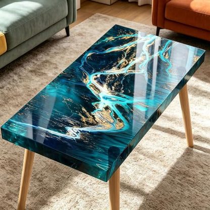 23in Epoxy Resin Mold Large Silicone Molds for Resin Reusable Tray | Rectangular Silicone Resin Casting Mold for River Tables, Coffee Tables and Cutting Boards, Ideal for DIY Craft & Home Decor
