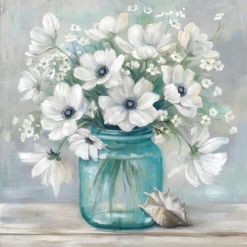 ARPADAMO Diamond Art Kits for Adults,Flowers Diamond Painting Kits 12x12in | Diamond Painting Kit - Sparkling Full Drill Design Perfect for Home Decor, Holiday Gifting, And Relaxing Crafting 12x16inch - color: DP03807