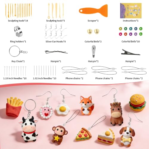 Artpar Polymer Clay Kit,72 Colors Modeling Oven Bake Clay Sculpting Set | Diy Crafts Sculpting Tools Accessory Set, Non-Sticky, Non-Fading, Easy Modeling, Especially Suitable For Kids Adults - color: 72
