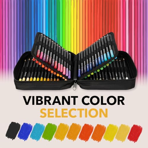 Castle Art Supplies 72 Colored Pencils for Adults - Professional Quality - size: 72 unidad (Paquete de 1)