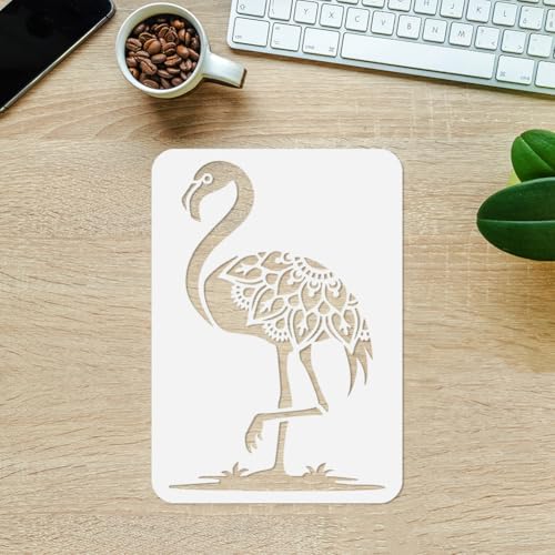 Flamingo Tropical DIY Painting Stencils for Wall Home Decor - style: Flamingo