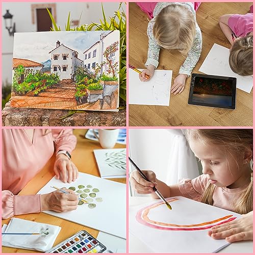 ESRICH 56 Pack 8x10 Primed Canvas Boards Bulk for Acrylic Painting - size: 8*10in 56pack