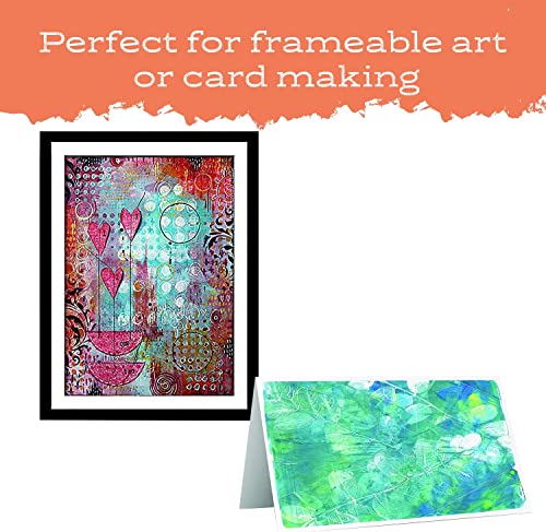 Gel Press Printing Plate Combo - (8" X 10" + 5" x 7") - 10802-10810-2PK | 2-Pack, Top Gelli Printing Plates for Arts & Crafts - size: 8”x10” + 5”x7” Value Pack