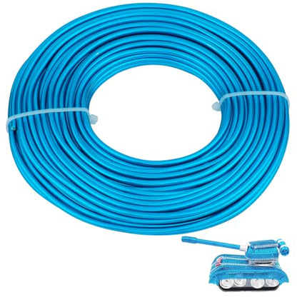 9 Gauge Aluminum Craft Wire, 52.5FT Bendable Armature Wire for Sculpting, Jewelry Making, DIY Crafting, Doll Making, Modelling, Bonsai Training(Aqua Blue) - color: Aqua Blue