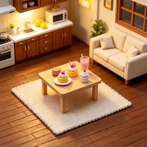 BoFUN Make Mini Dessert Craft Kit for Teens &Adults with Display Frame