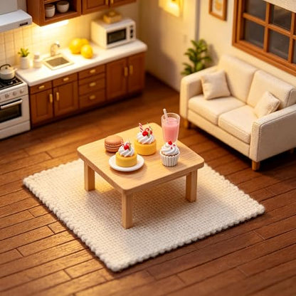 BoFUN Make Mini Dessert Craft Kit for Teens &Adults with Display Frame