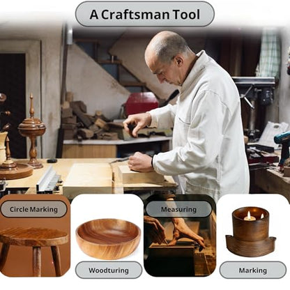 250mm Round Center Finder and Circle Maker - size: 250mm