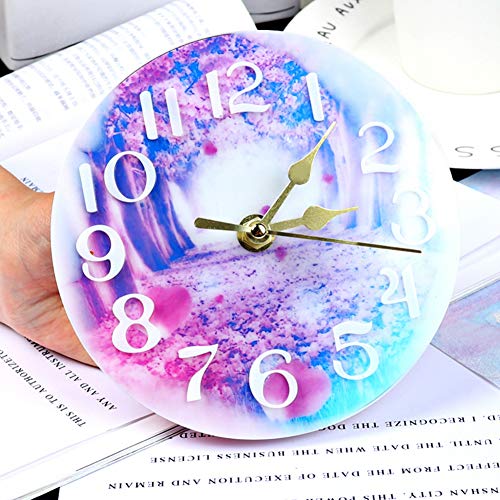 OLYCRAFT 49Pc/Set Resin Clock Molds for Epoxy Resins Casting DIY Home Decor | Silicone Molds, Casting Mold, Roman Numerals Constellation Silicone Mold, Epoxy Clock Resin Molds Kit, DIY Jewelry Making
