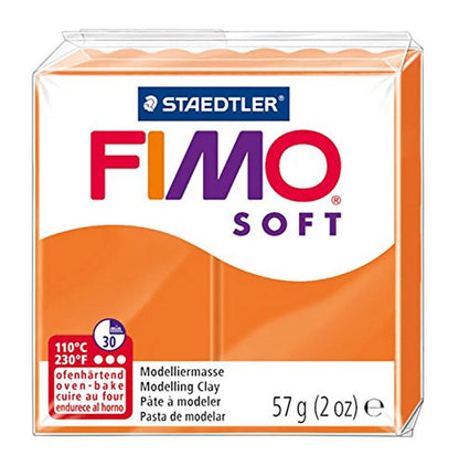 FIMO Soft Polymer Oven Modelling Clay - 57g - Set of 8 - Rainbow Colours
