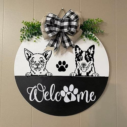 16 Pieces Dog Stencils Dog Paw Stencil for Painting on Wood Reusable Painting Templates for DIY Crafts Scrapbook Sign Shirt Canvas (16 Dog) - style: 16 Dog