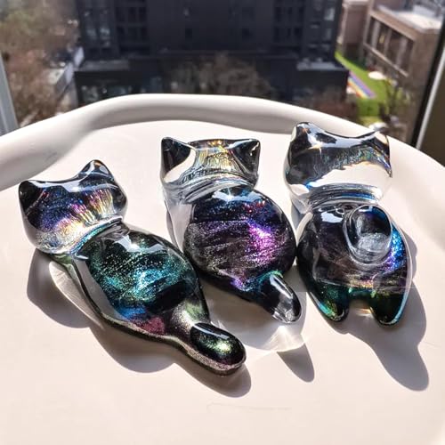 Cat Figurines Epoxy Resin Molds, 3D Kitten Animal Silicone Molds - color: Kitten Resin Mold