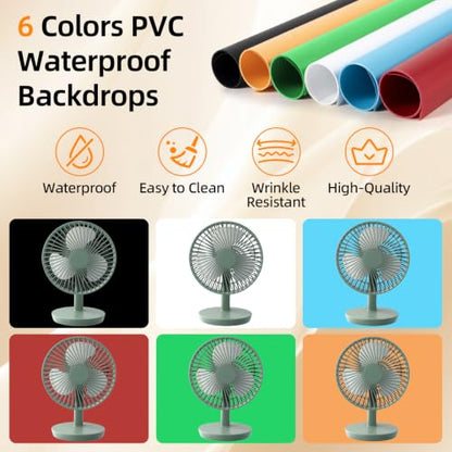 Light Box with Tripod Stand, 32"x32" LightBox with 3 Stepless Dimming Light Boards (CRI ≥95) 405 Light Beads, Shooting Tent kit with 6 Color PVC Backdrops.Photo Studio Light Box for Photography - size: 32*32*32 Inch