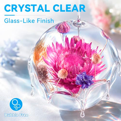 LET'S RESIN Epoxy Resin Kit,1 Gallon Bubble Free & Crystal Clear Resin - size: Large