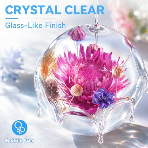 LET'S RESIN Epoxy Resin Kit,1 Gallon Bubble Free & Crystal Clear Resin - size: Large