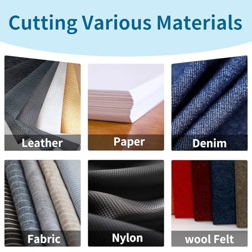 12 pcs 45mm Rotary Cutter Blades,Replacement Rotary Blade for Arts Crafts Quilting Scrapbooking Sewing Fabric Cutting,Arts & Crafts Farbric Paper Cutting Tool By XEKIGU