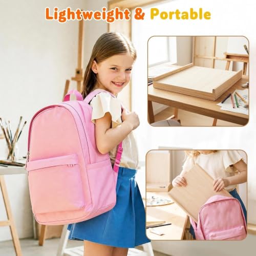 Tabletop Easels for Kids Painting with Paper Roll Dispenser