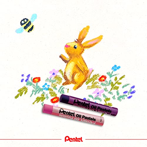 Pentel Oil Pastels - Set 50 - size: 50 Count (Pack of 1)