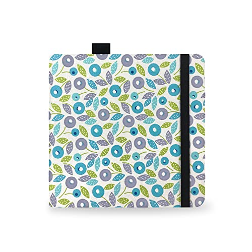 Watercolor Paper Sketchbook,5"x5" 20 Sheets 140lb/300gsm Heavyweight Paper | Adults Artist Small Travel Drawing Journal,Mixed Media Notebook for Painting,Watercolors,Markers,Art Supplies,Berry Leaves - color: 5x5 inch-300gsm-blueberry leaves