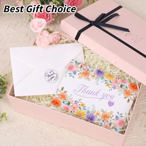 UZLU 150 Sets 4 x 6 Inch Watercolor Cards with Envelopes and Stickers - size: 4*6 in