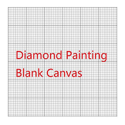 5Pcs/Lot 20x20CM Diamond Painting Canvas with Glue, Round/Square Blank Grid Canvas Empty for Your Private Customized - color: Square Canvas, size: 20x20CM-5PCS