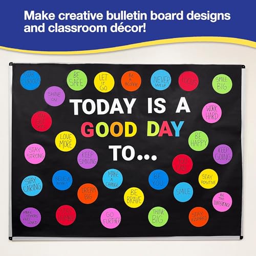 Circle Cutouts, Multicolor, 0.5-4 in, 340 Piece