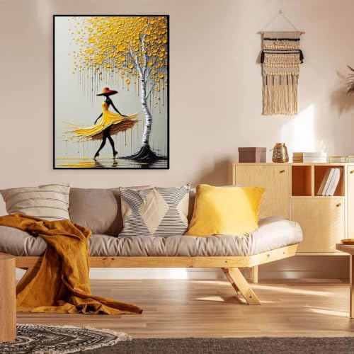 Dugsmgd Dancing Girl Diamond Art Kits for Adults, Diamond Painting 12x16 in - color: Dancing Girl