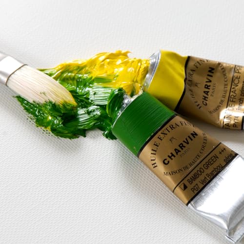 Charvin Extra Fine Professional Oil Paint Set for Artists, Snow Landscape - Bonjour Set of 9, 20 ml Tubes, Finely Milled, Non-Yellowing Artist Oil Paints in French Riviera-Inspired Hues - color: Snow Landscape, size: .68 Fl Oz (Pack of 9)