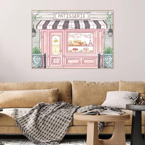 Pink Diamond Art Kits for Adults, Diamond Painting for Beginner 5D DIY | Cute Diamond Dots Full Drill Crafts for Gem Art Dot Art for Adults Home Wall Decor for Teens Boys Girls 12x16inch - color: DP-79