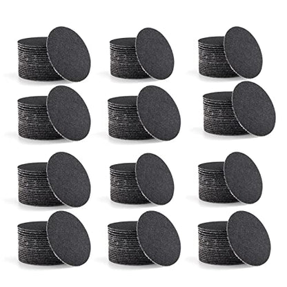 240Pcs/Set Sanding Disks for Use with Mini Ink Blending Tool,Medium-Grit Sandpaper Provides The Ideal Friction to Work on Cardstock, Chipboard, Wood, and More.DIY Create a Shabby and Worn Look. - size: 240Pcs/Set