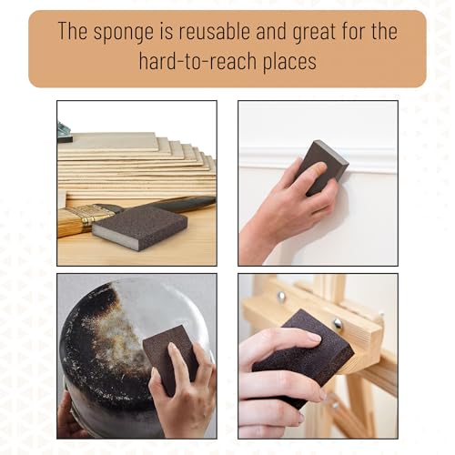 Bates- 4 Inch Paint Roller Kit, 8 pcs, 1x Plastic Paint Tray, 1x Roller Frame 4", 3X Microfiber Covers 4", 2X Flat Brushes 2", 1x Sanding Sponge