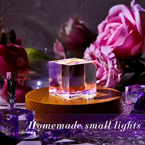 15 Pieces Crystal Resin Molds Pendulum Silicone Crystal Molds Include Pyramid, Round Cone, Sphere, Triangular Cone, Multi-Facet Gemstone Cube Resin Holder for Jewelry Making