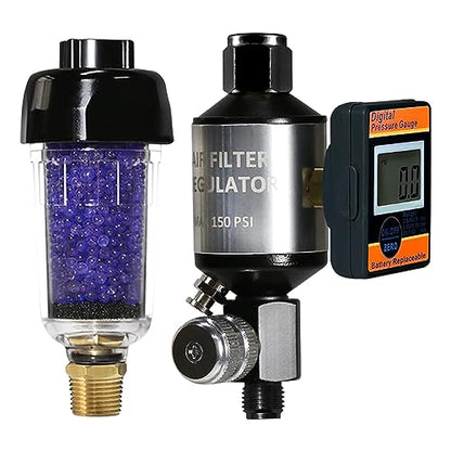 LE LEMATEC Air Compressor Filter Regulator - Desiccant Filter Bundle