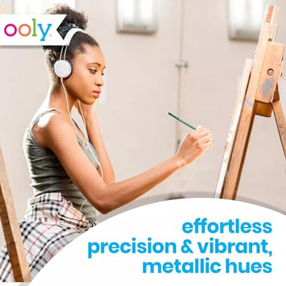 Ooly Color Sheen Metallic Colored Pencils, Set of 12 - style: Metallic Pencils