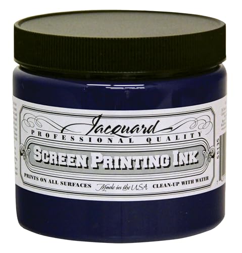 Jacquard Professional Screen Printing Ink, 16 oz., Royal Blue