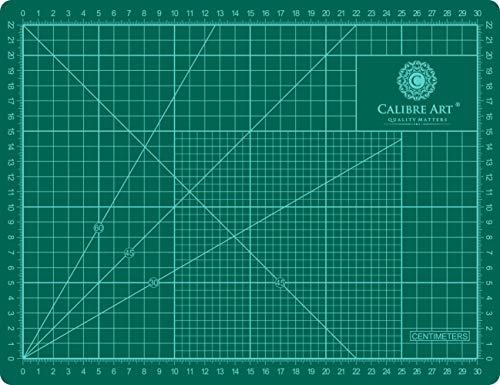Self Healing Rotary Cutting Mat, Full 9x12, Scrapbooking Crafts | Great for Scrapbooking, Card Making, and Paper Crafts, Thick, Warp-Proof & Odorless, EN 71-3 Certified. Not From China. - size: 12"L x 9"W