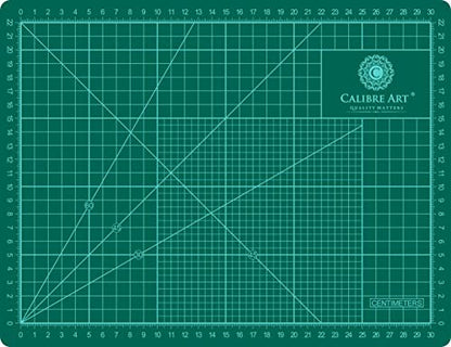Self Healing Rotary Cutting Mat, Full 9x12, Scrapbooking Crafts | Great for Scrapbooking, Card Making, and Paper Crafts, Thick, Warp-Proof & Odorless, EN 71-3 Certified. Not From China. - size: 12"L x 9"W